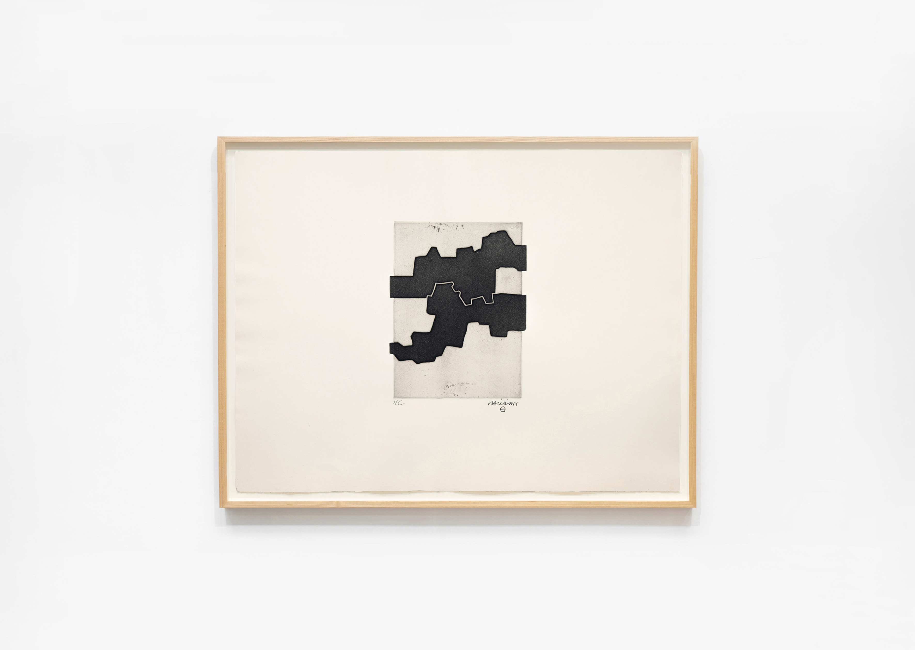estampe Gezna III Eduardo Chillida